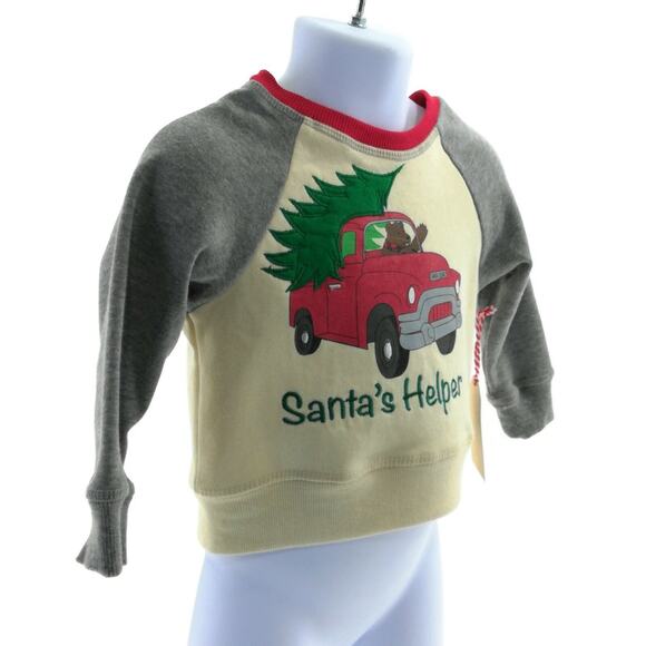 Magical Season Boys Christmas Sweatshirt 24M Multicolor Holiday NWT - Picture 2 of 4